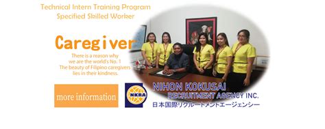 japan caregiver hiring|Caregiver NIHON KOKUSAI Recruitment Agency Inc..